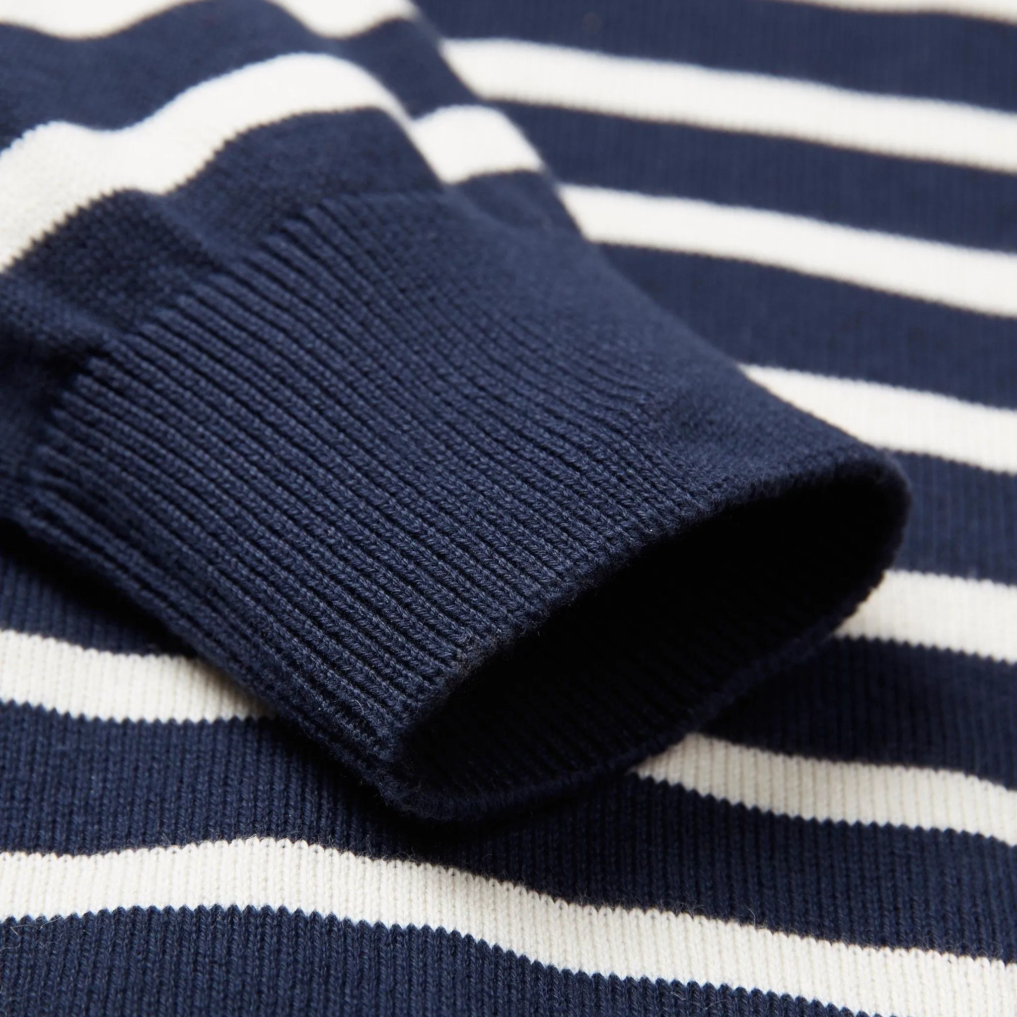 Mens Lightweight Cotton Striped Breton Sweater