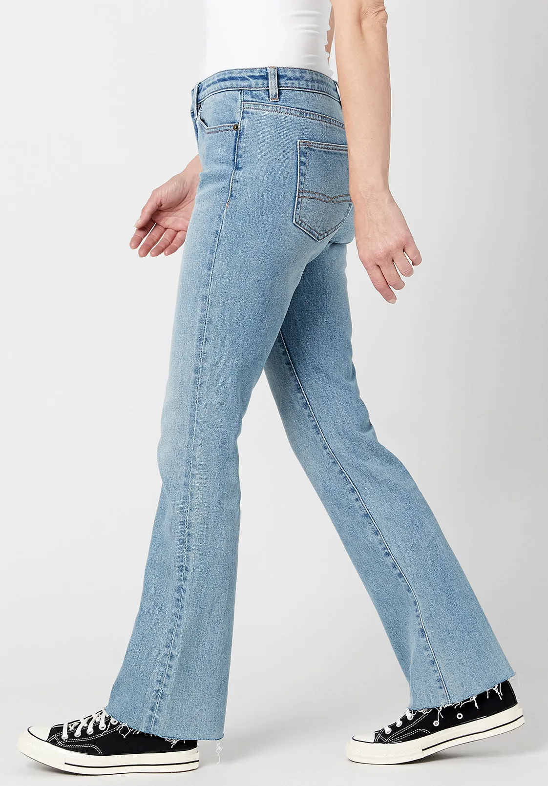 Mid Rise Bootcut Queen Women's Jeans - BL15857