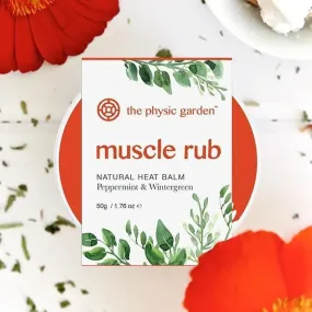 Natural Muscle Rub Balm by The physic garden