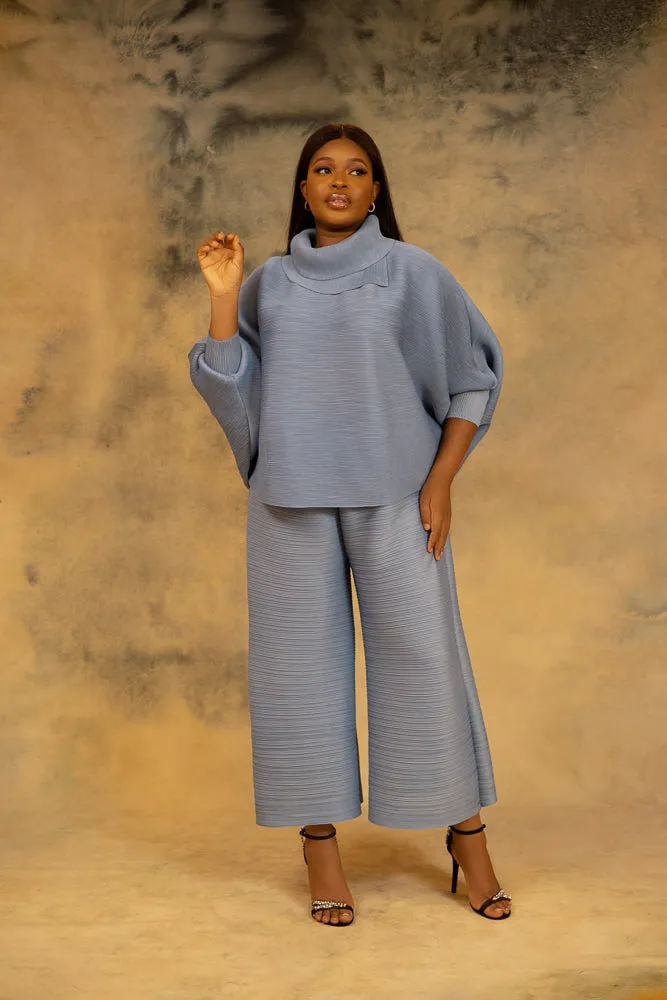 PAULA ZUKI PANT SET - BLUE