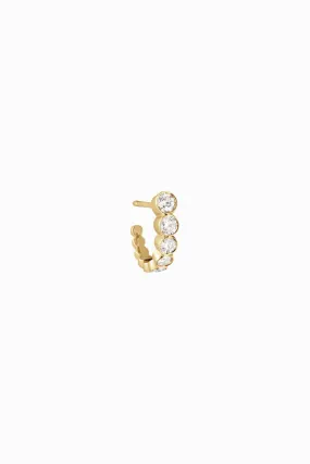 Petite Boucle Ensemble - Diamond 18k Yellow Gold