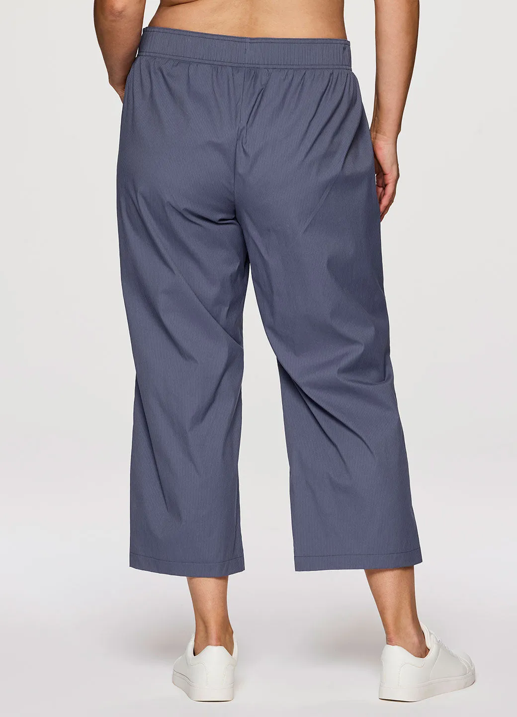 Plus Birdie Textured Ankle Pant