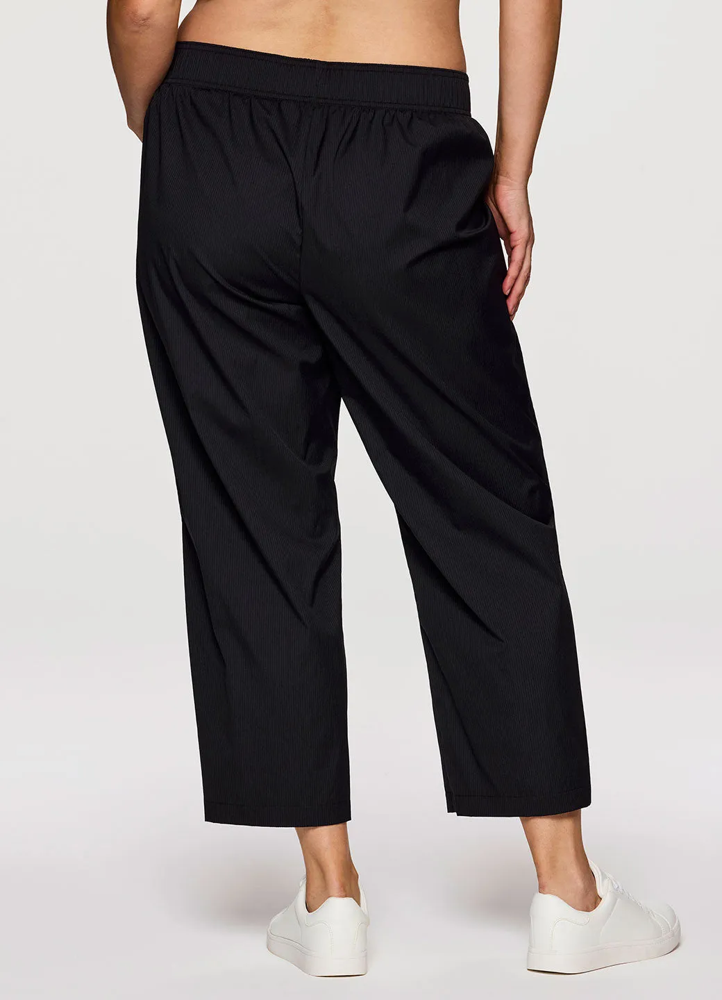 Plus Birdie Textured Ankle Pant