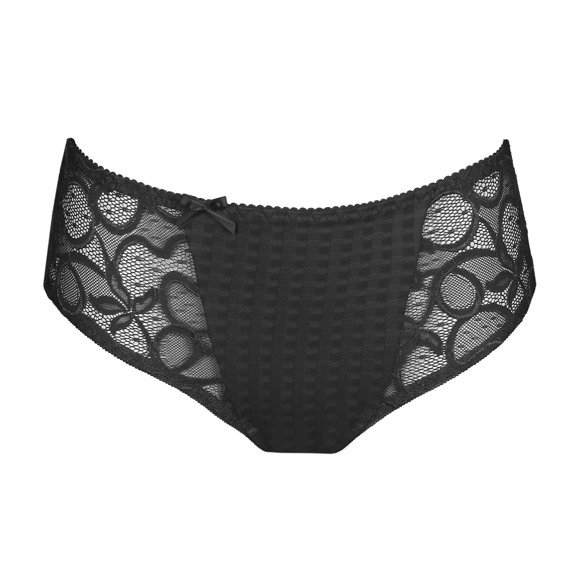 Prima Donna Full Briefs - Madison - Black , Skin, White , Red