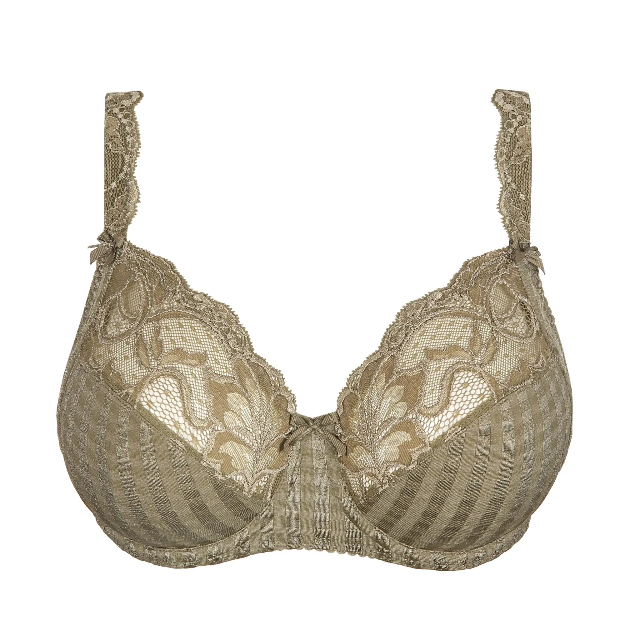 Prima Donna Full Cup Wire Bra-Madison-Golden Olive