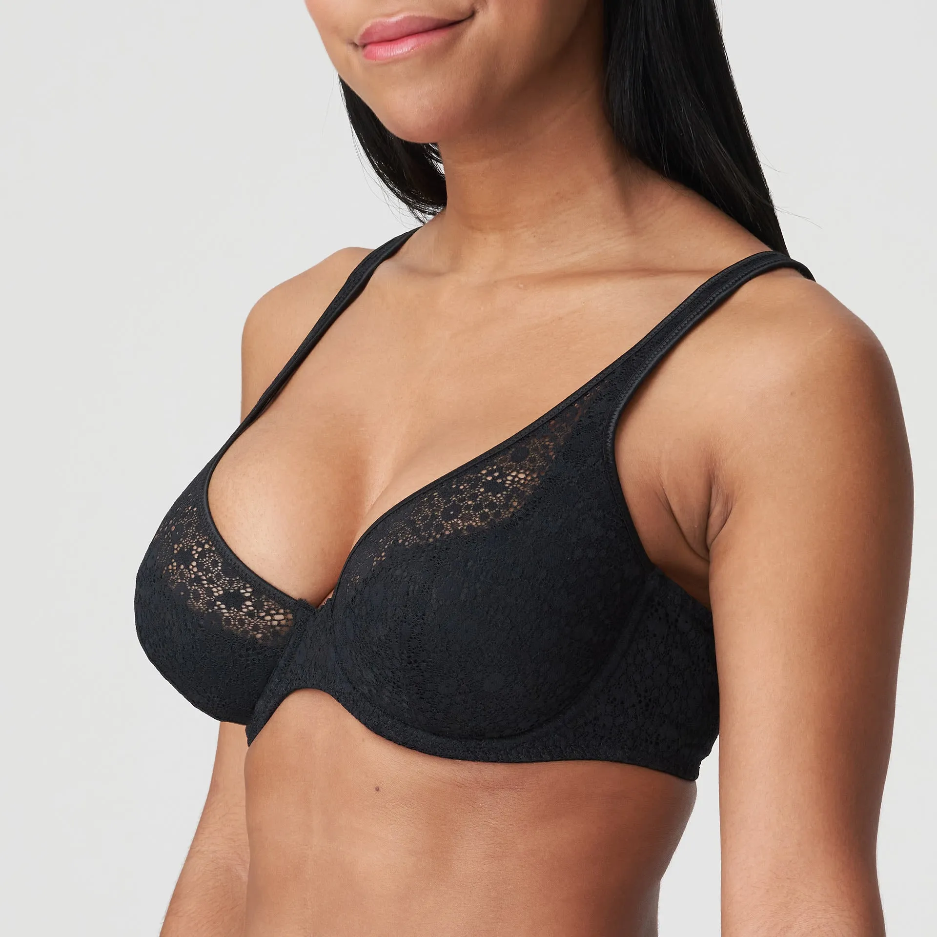 Prima Donna Twist Triangle Bra - Epirus - Black