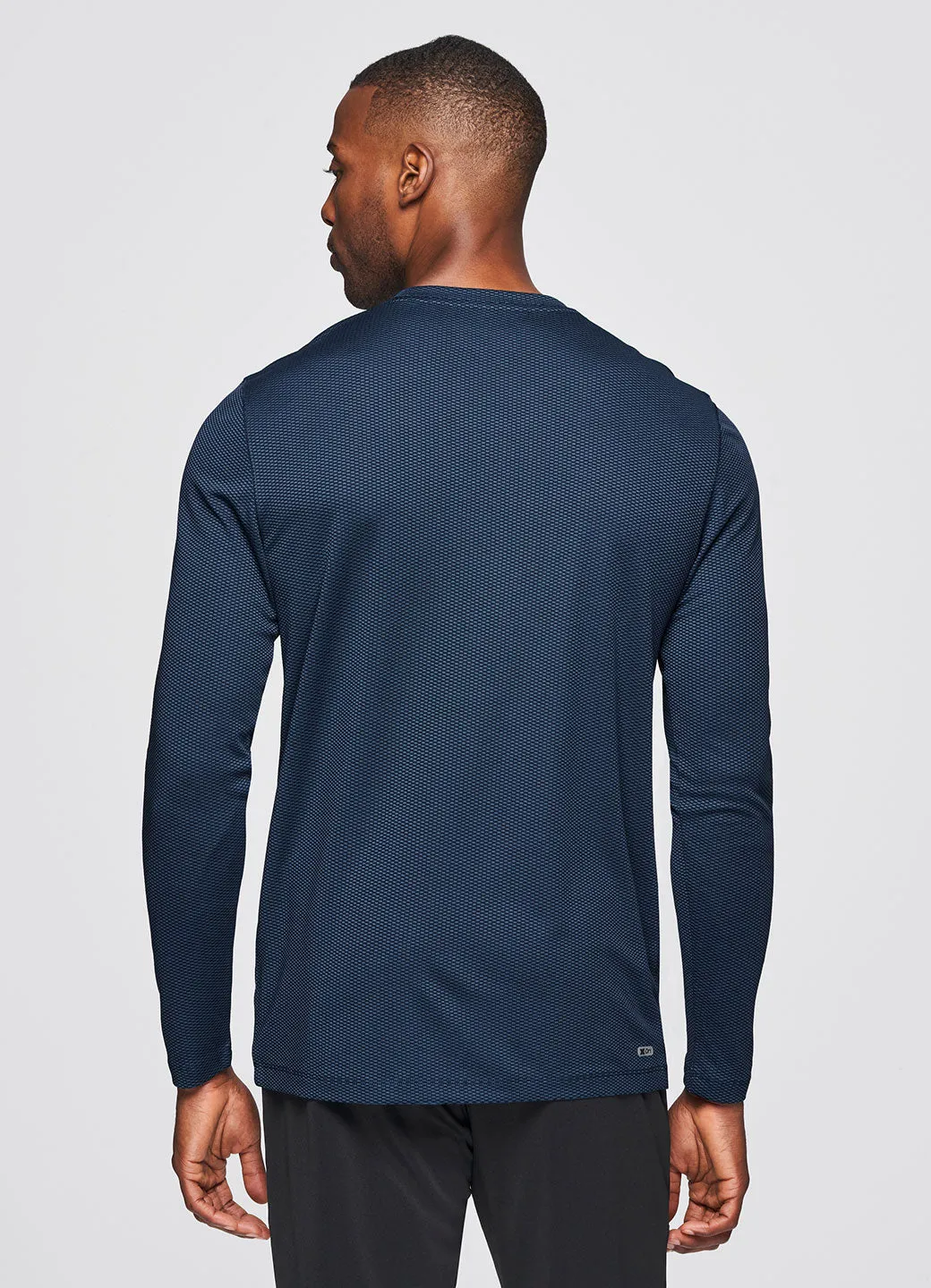 Prime Textured Long Sleeve Workout Tee