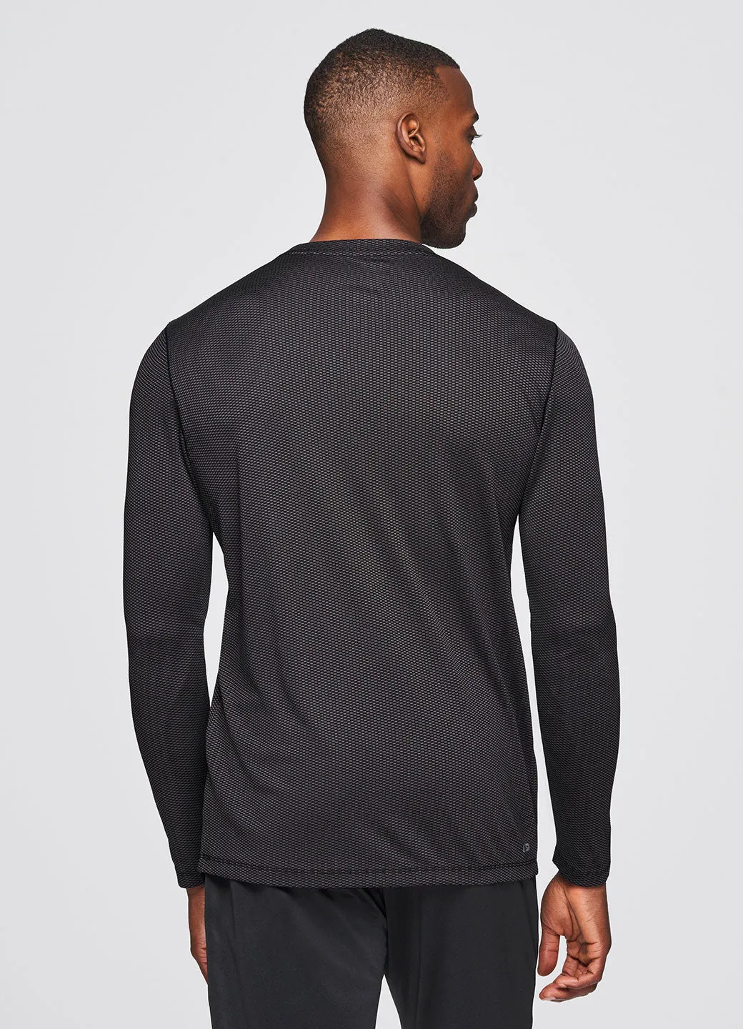 Prime Textured Long Sleeve Workout Tee