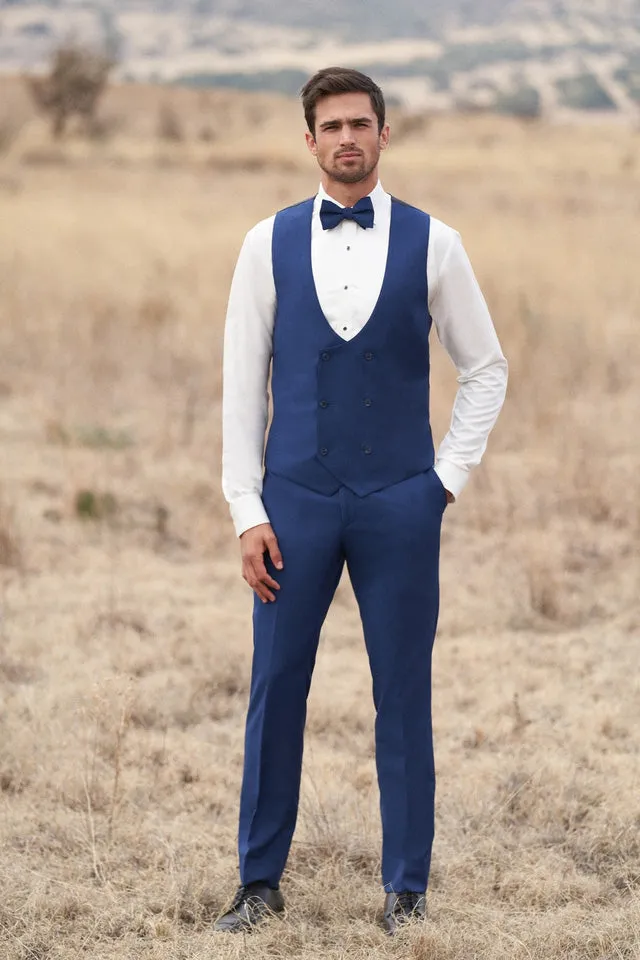 "Brunswick" Cobalt Ultra Slim Suit Pants