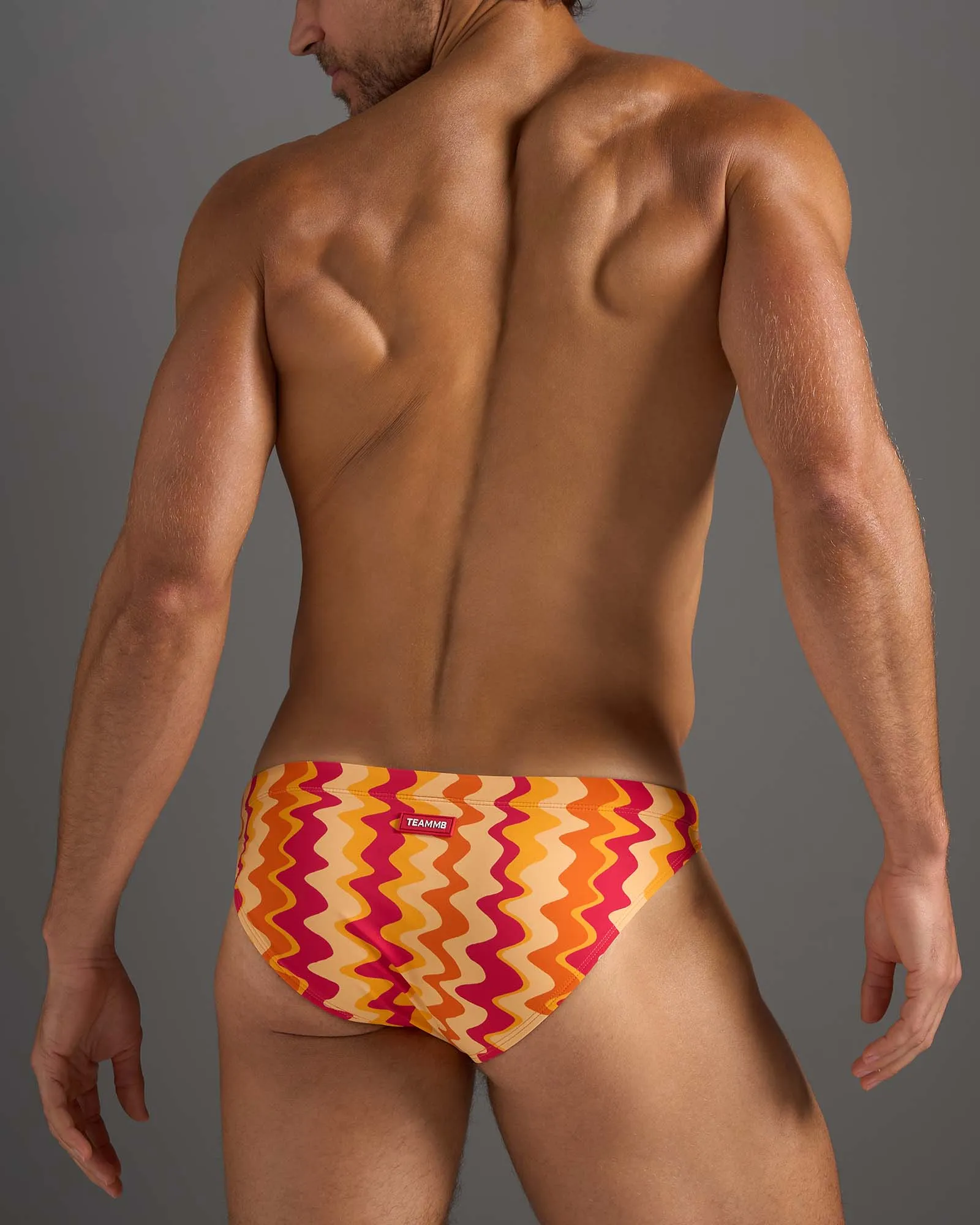 Resort Bikini Swim Brief - Red Mirage