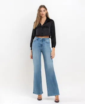 Righteously - High Rise Wide Leg Jeans