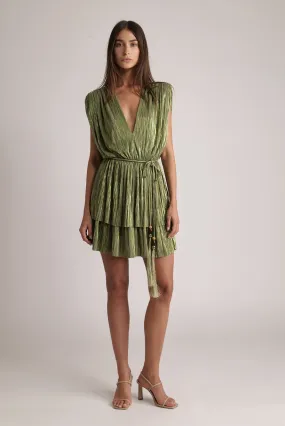 SABINA MUSAYEV Dalit Dress - Olive Green