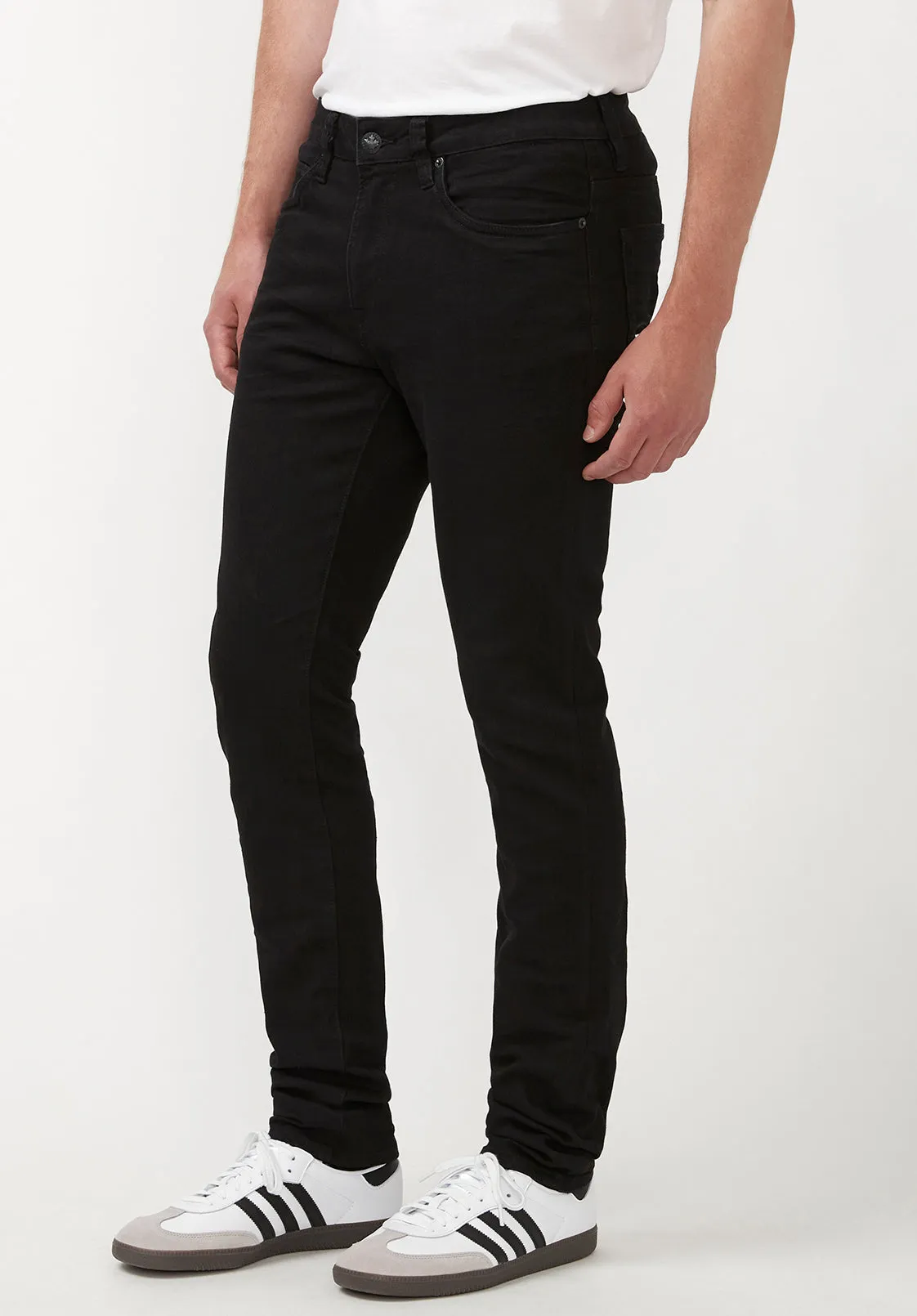 Skinny Max Men's Jeans in Midnight Wax Black - BM16780