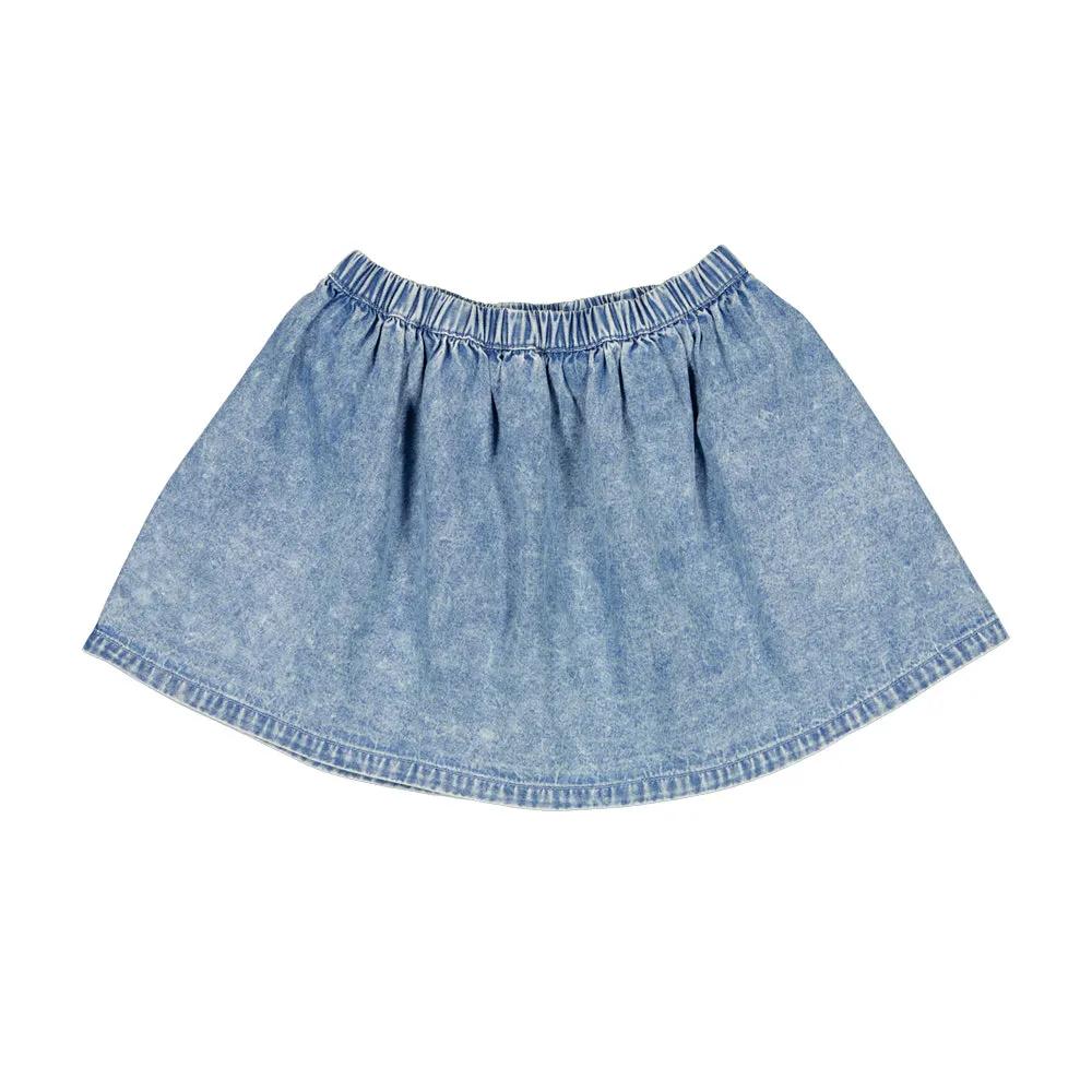 SKIRT MINETTE - Chambray Washed