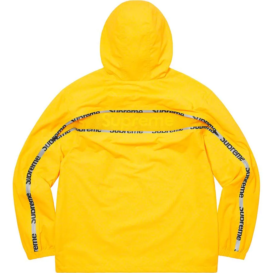 Supreme Reflective Zip Hooded Jacket (Yellow)