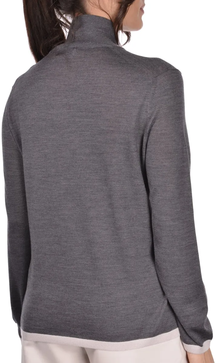 Sweater - Charcoal Grey/Off-White