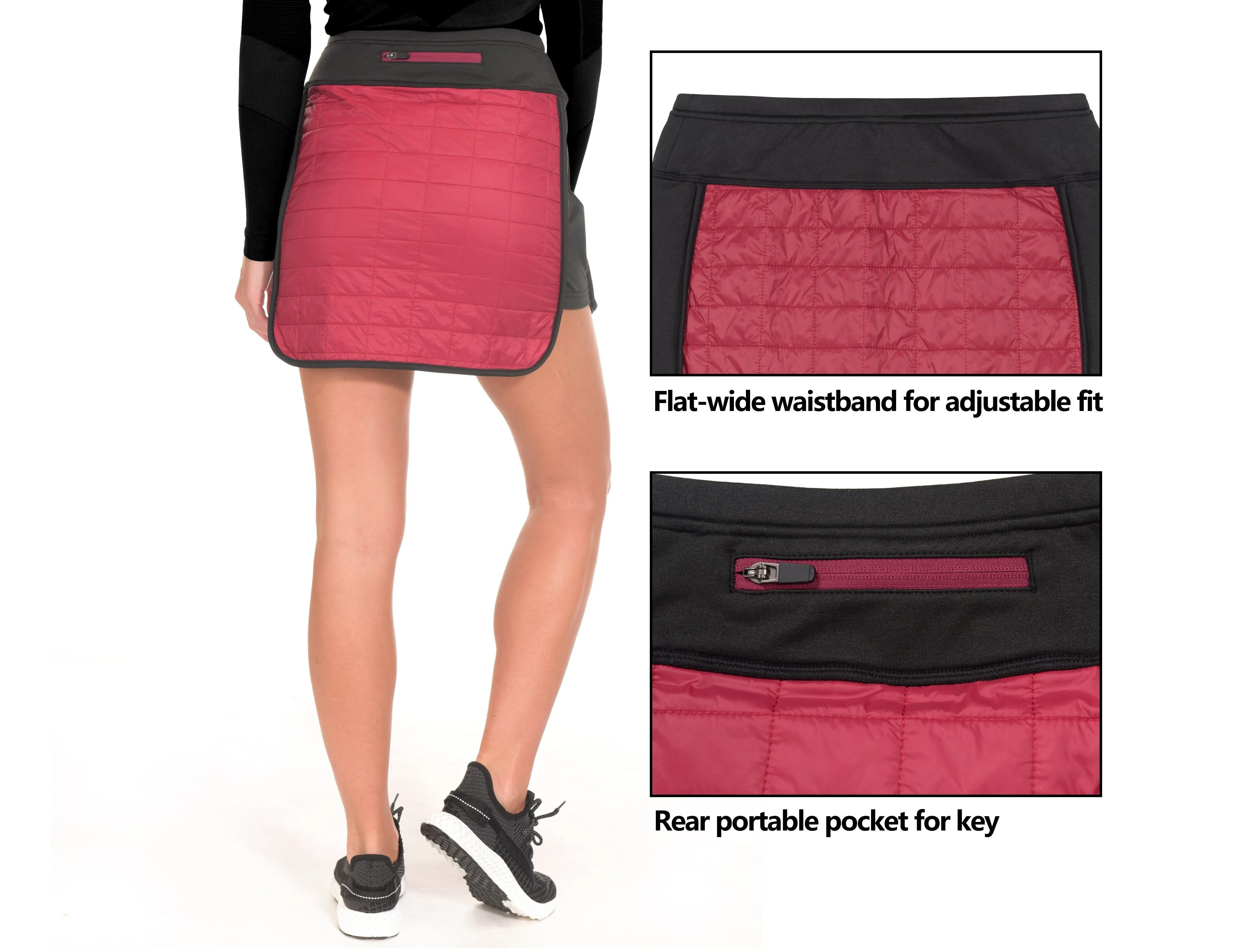 Women's Lightweight Puffer Running Skirt