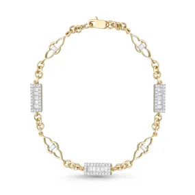 Yellow Gold Diamond Legendary Bracelet